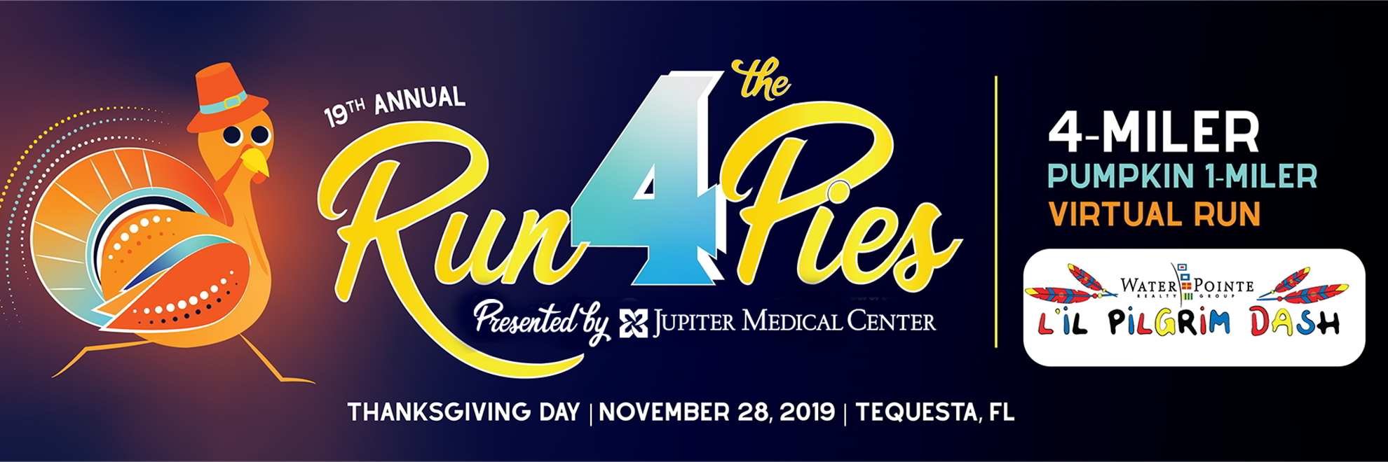 Run 4 the Pies Thanksgiving Day Tequesta, FL